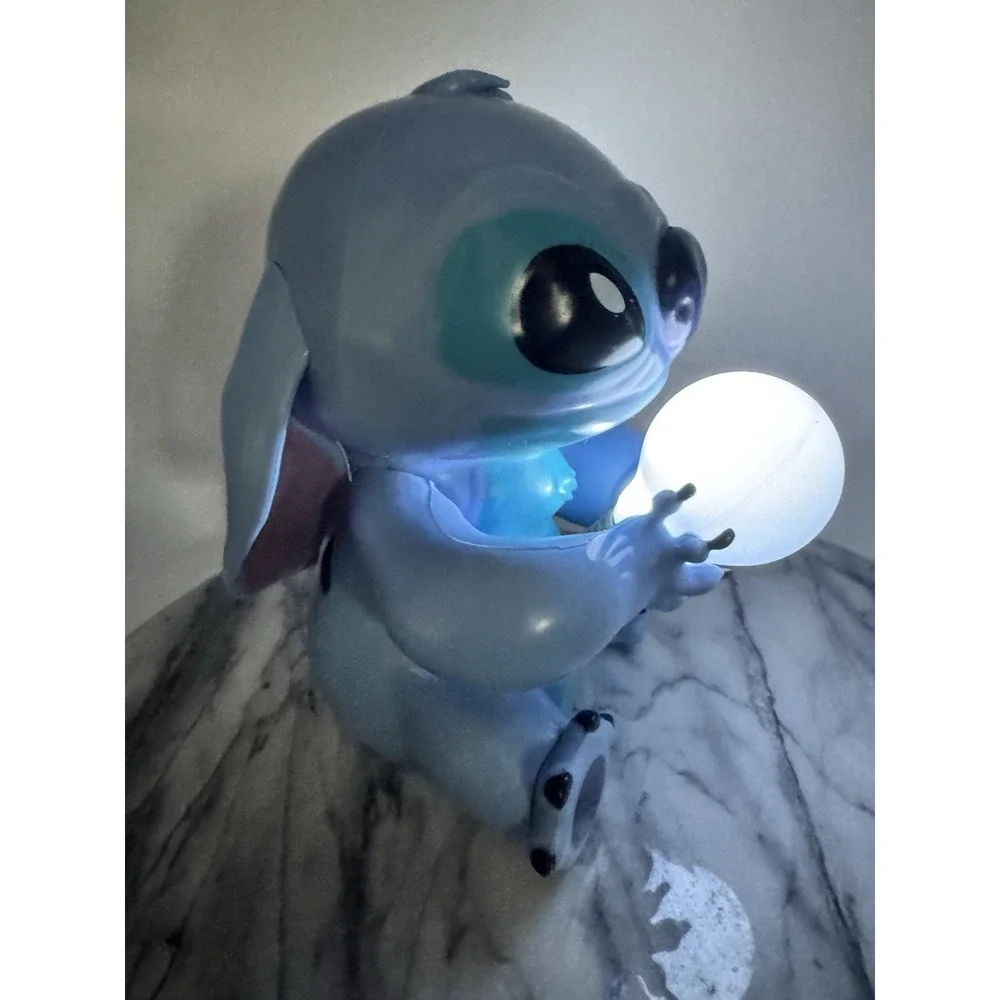 Disney Stitch Night Light Lamp Lilo & Stitch Kids Bedroom Decor Orb Light